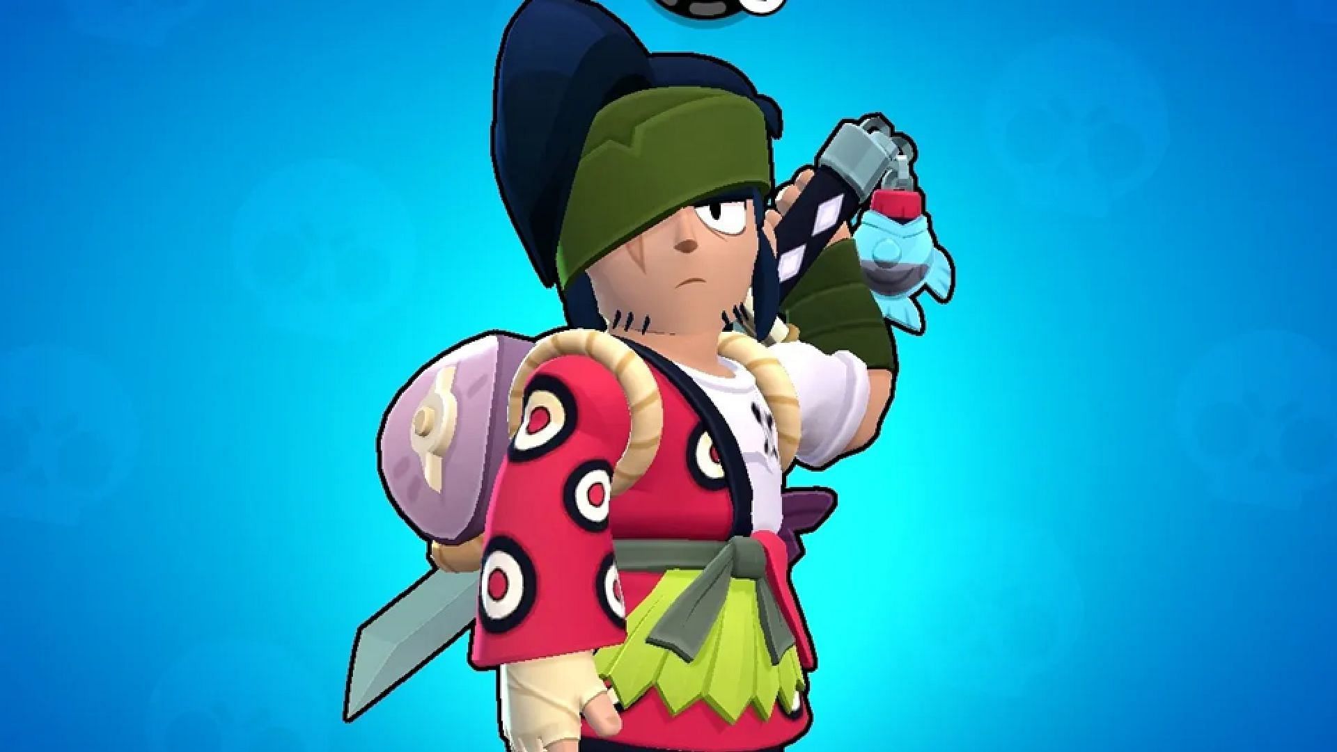 Kenji's assassination skills flourish in the Triple Dribble map (Image via Supercell)